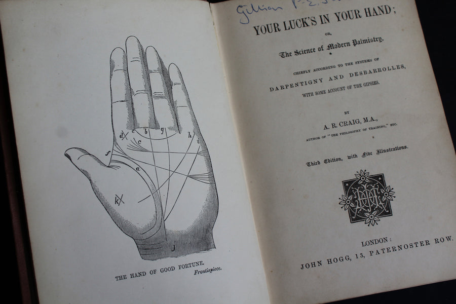Your Luck’s in Your Hand c. 1890 SHIP