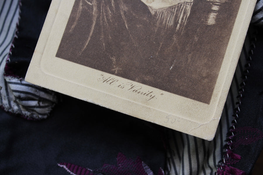 All is Vanity Postcard
