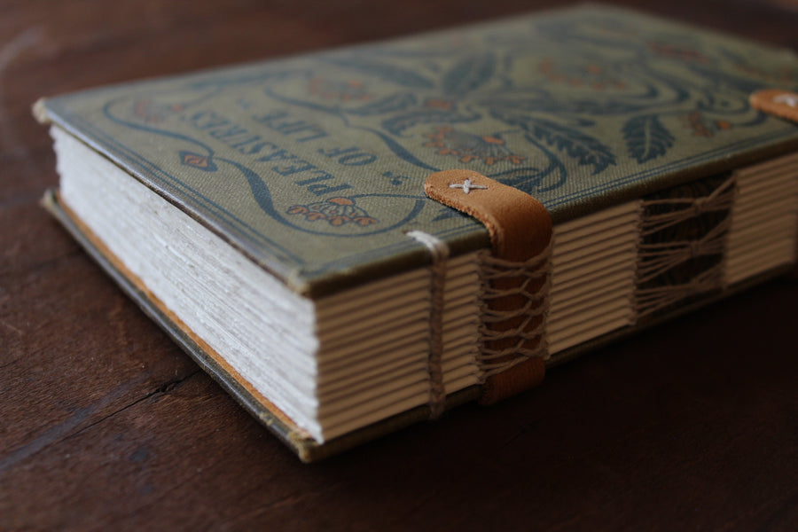 Pleasures of Life - Handmade Journal