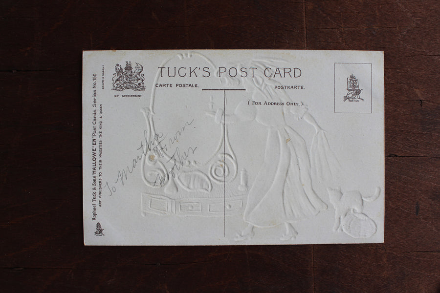 Tuck’s Halloween Postcard 1910s