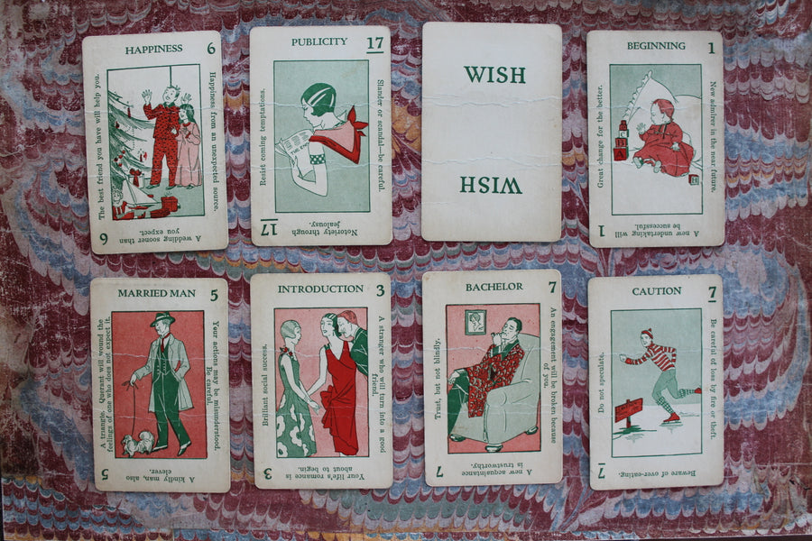 1930s Fortune Telling Card Deck