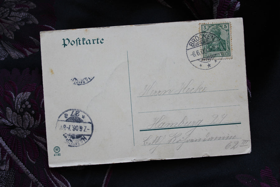 1900s Walpurgisnacht Postcard