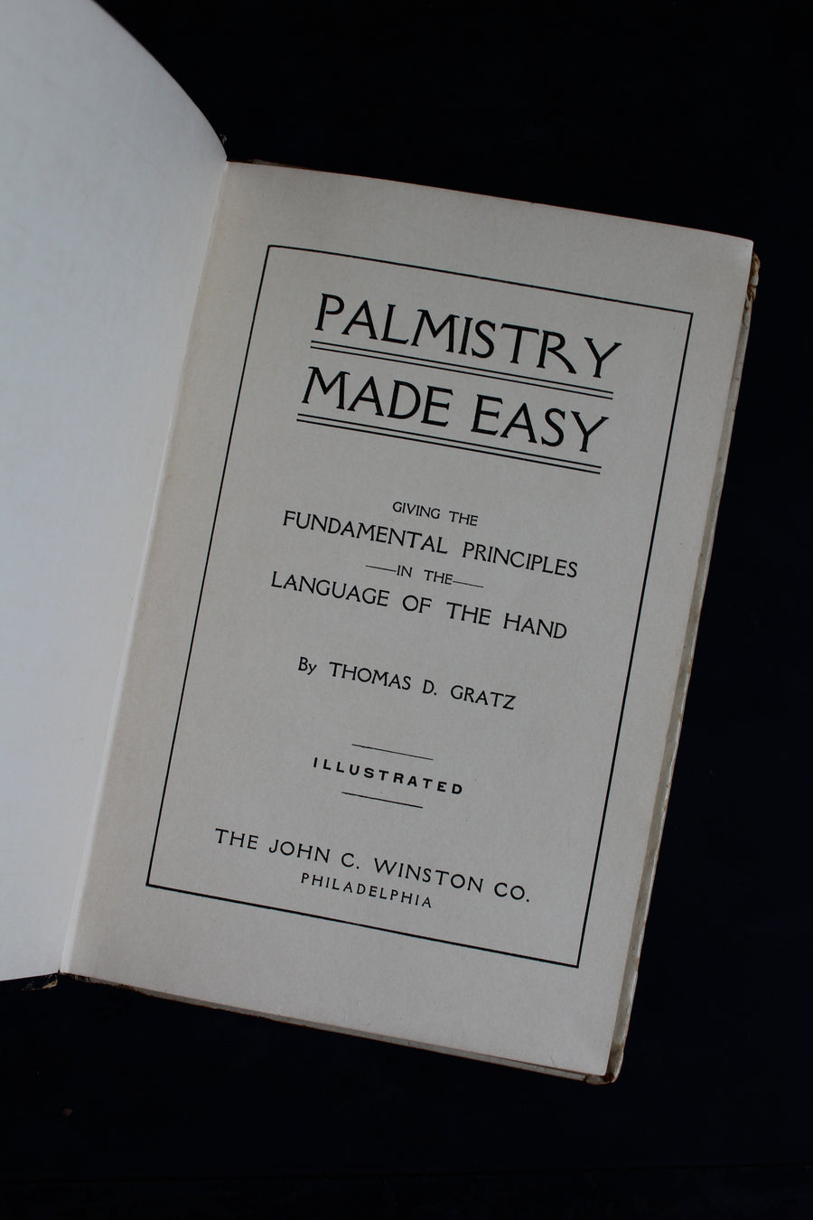 Palmistry Made Easy c. 1909
