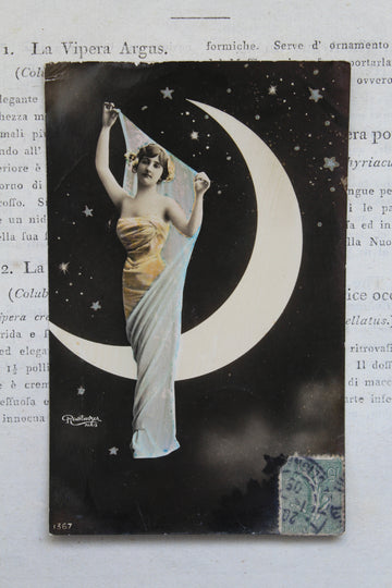 Reutlinger Paris Moon Postcard no. 3