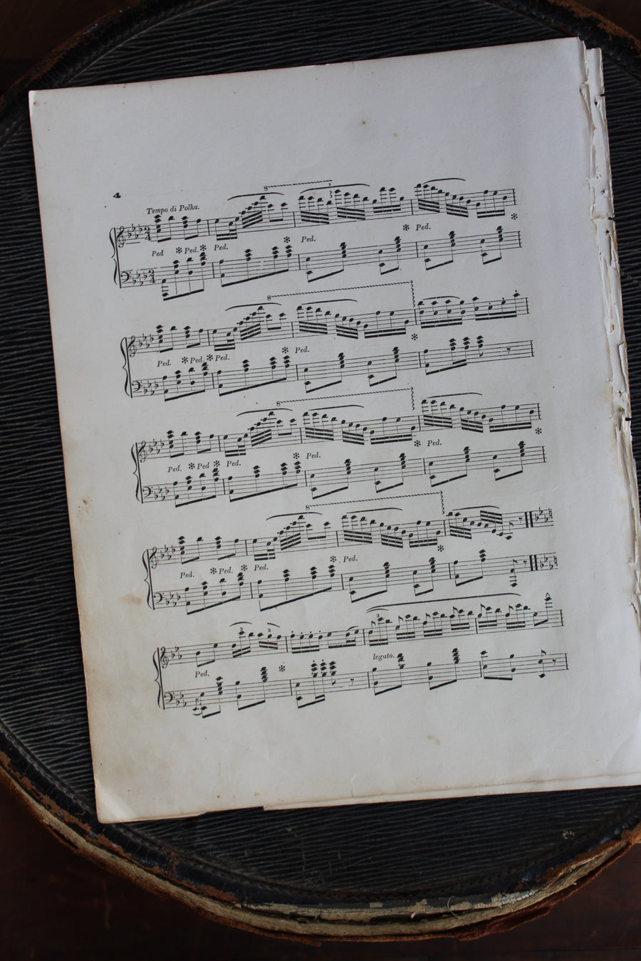 “Wandering Sprite” 1868 Sheet Music