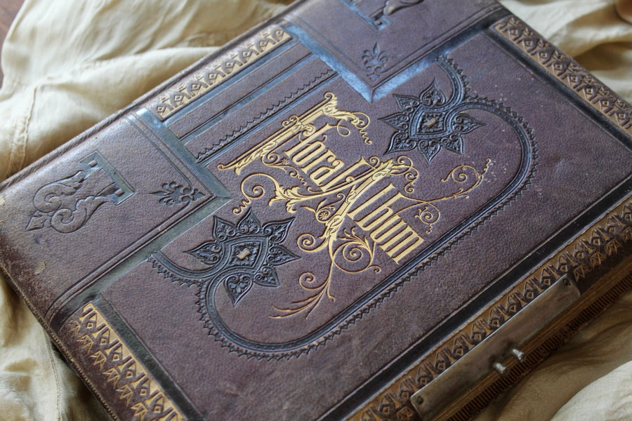 19th Century Floral Album