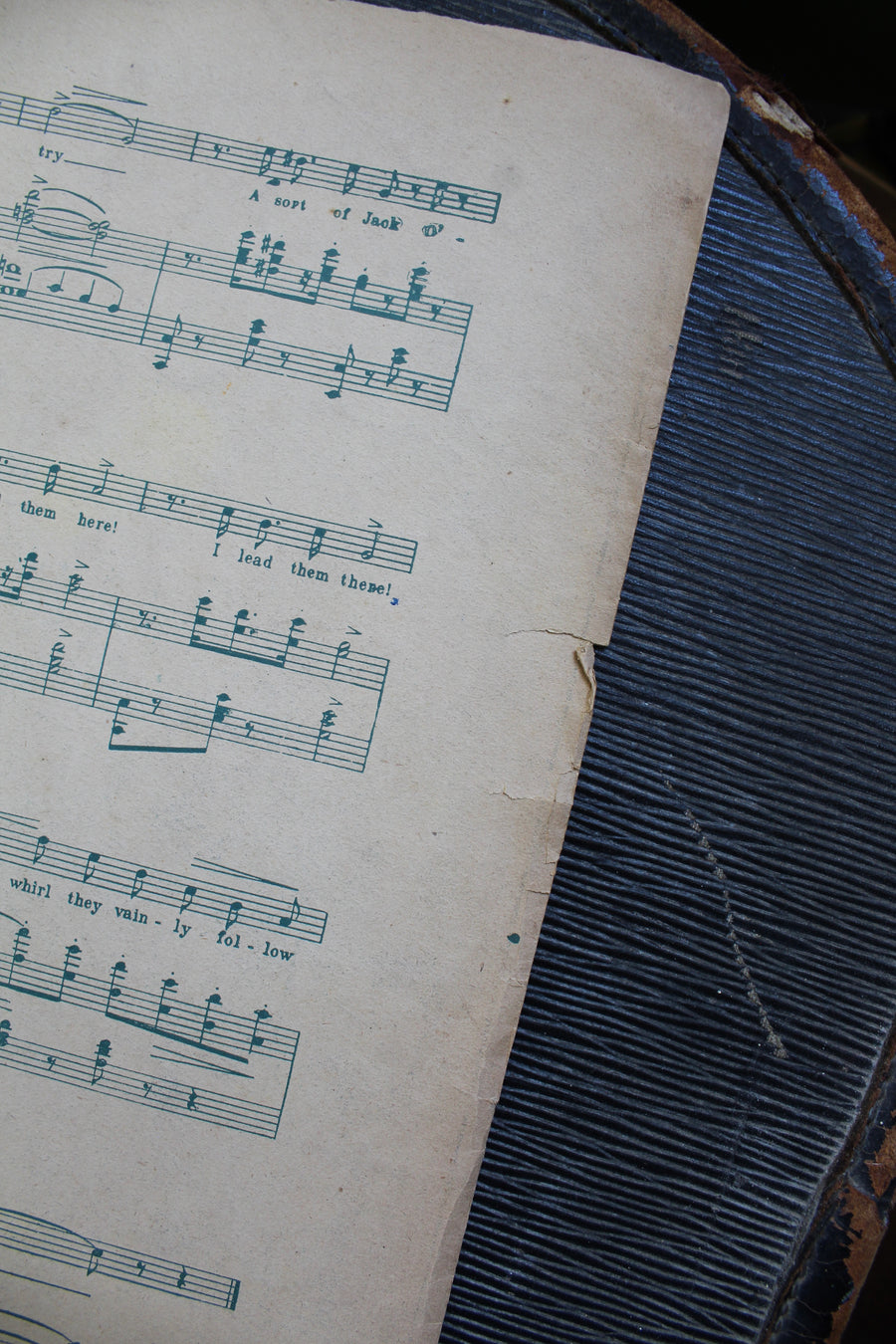 Jack O’Lantern Girl - Antique Sheet Music