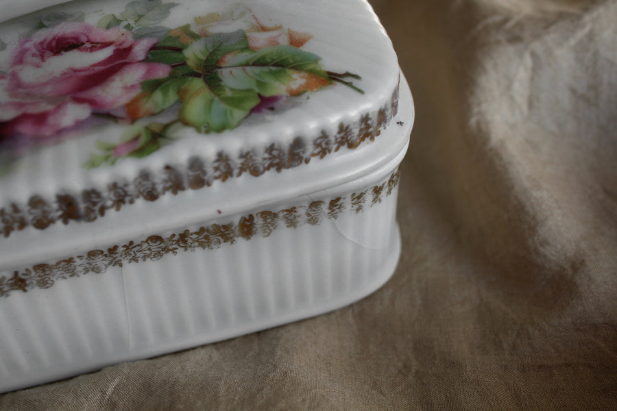Austrian Porcelain Sardine Box
