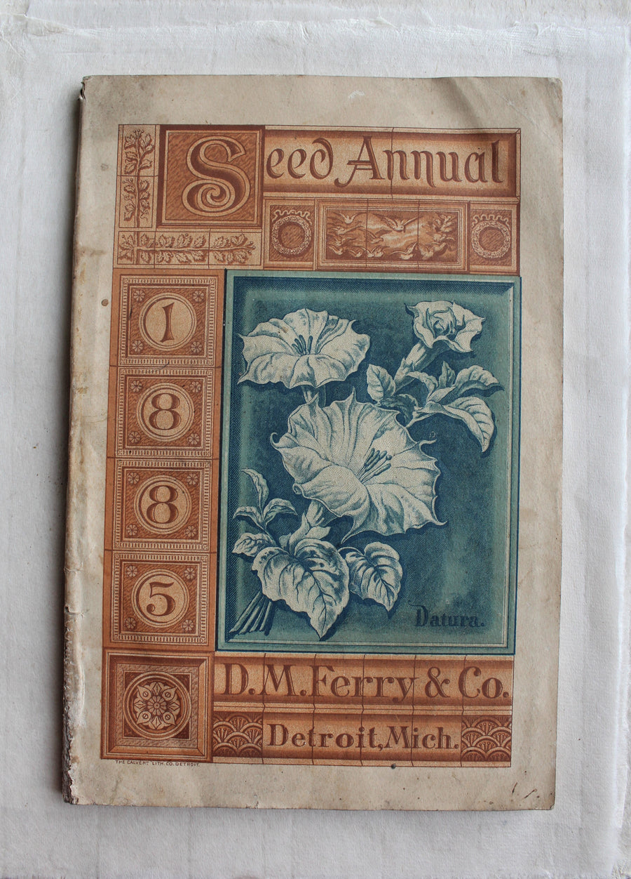 RESERVED - 1885 D.M. Ferry & Co. Seed Catalog