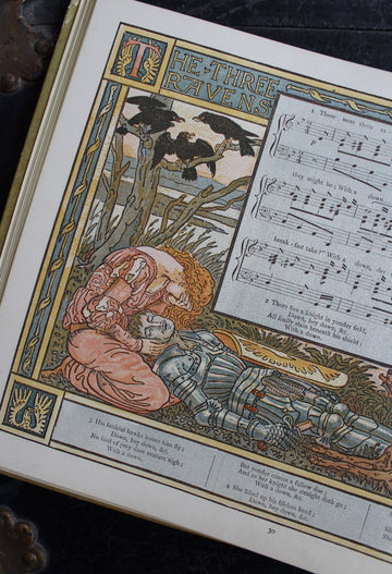 Pan-Pipes with Art by Walter Crane - c. 1900
