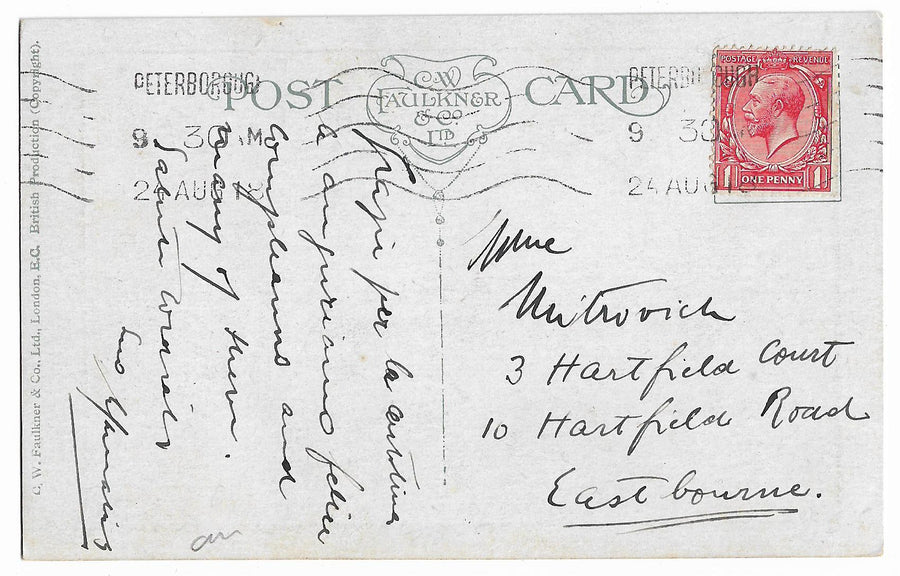 Merry Hours - Shakespeare Series Postcard